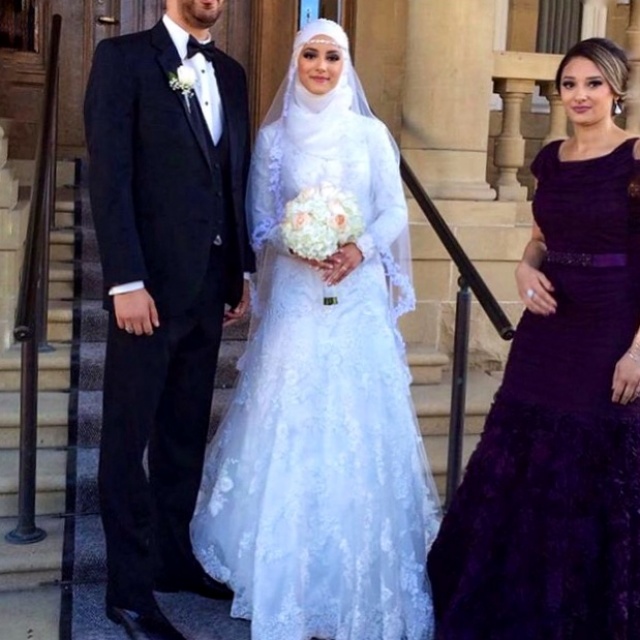 Hijab Wedding Dress M-2020