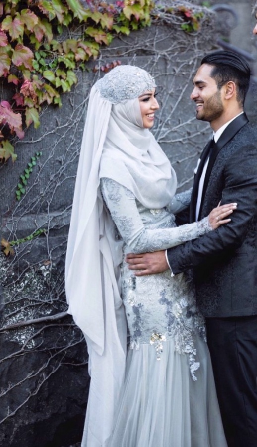 Muslimische Brautkleid M-2023
