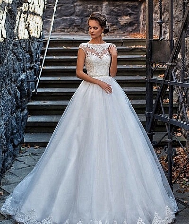 Ball Gown Wedding Dress M-2077