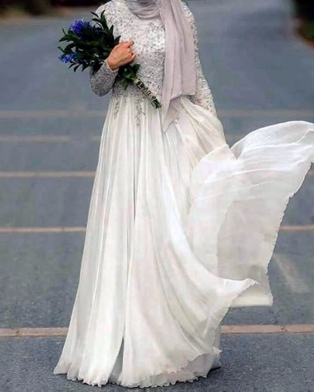 Hijab Wedding Dress M-2106