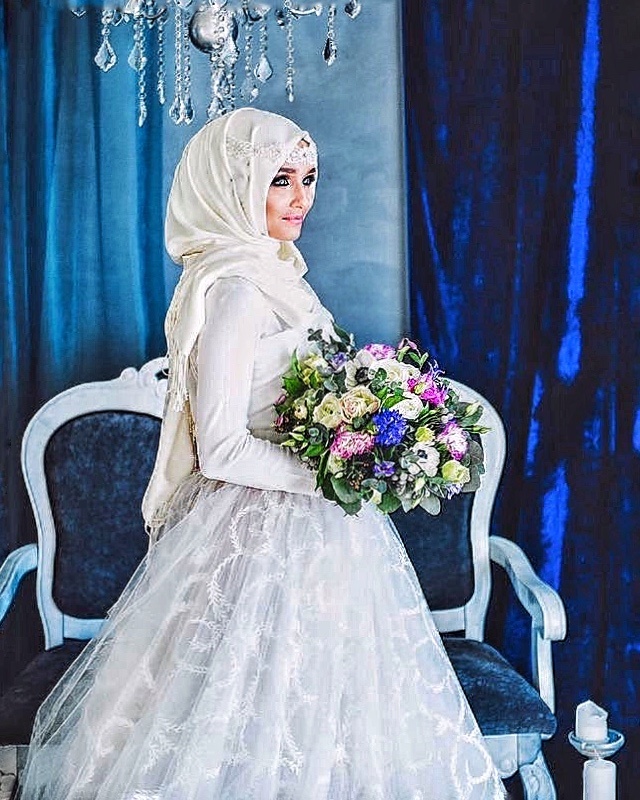 Hijab Wedding Dress M-2149