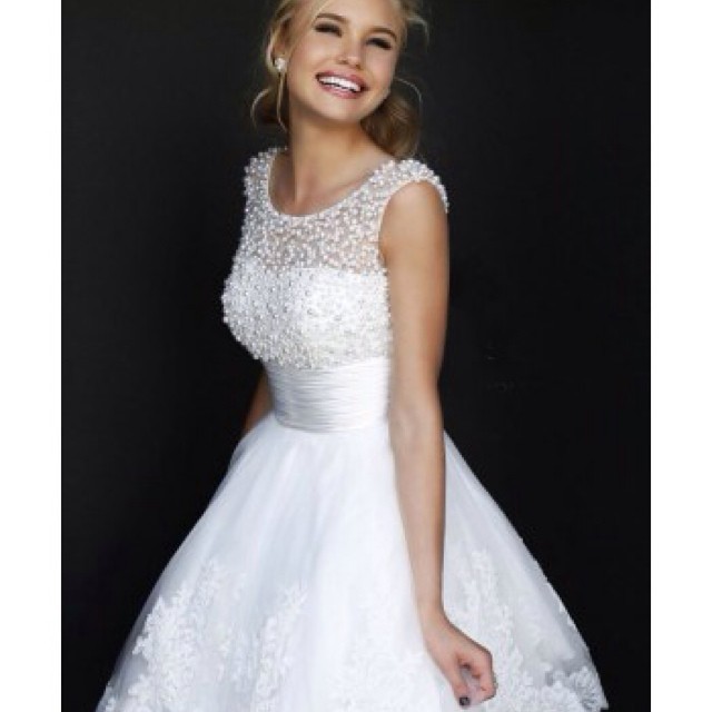 A-Line and Sweetheart Wedding Dress M-1144