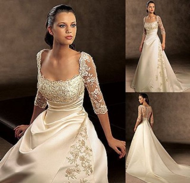 A-Line Wedding Dress M-547